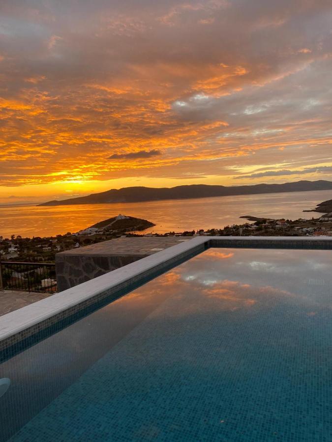 Villa Panorama Agia Marina Mikrolimanou Bagian luar foto
