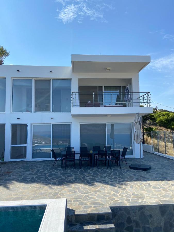 Villa Panorama Agia Marina Mikrolimanou Bagian luar foto