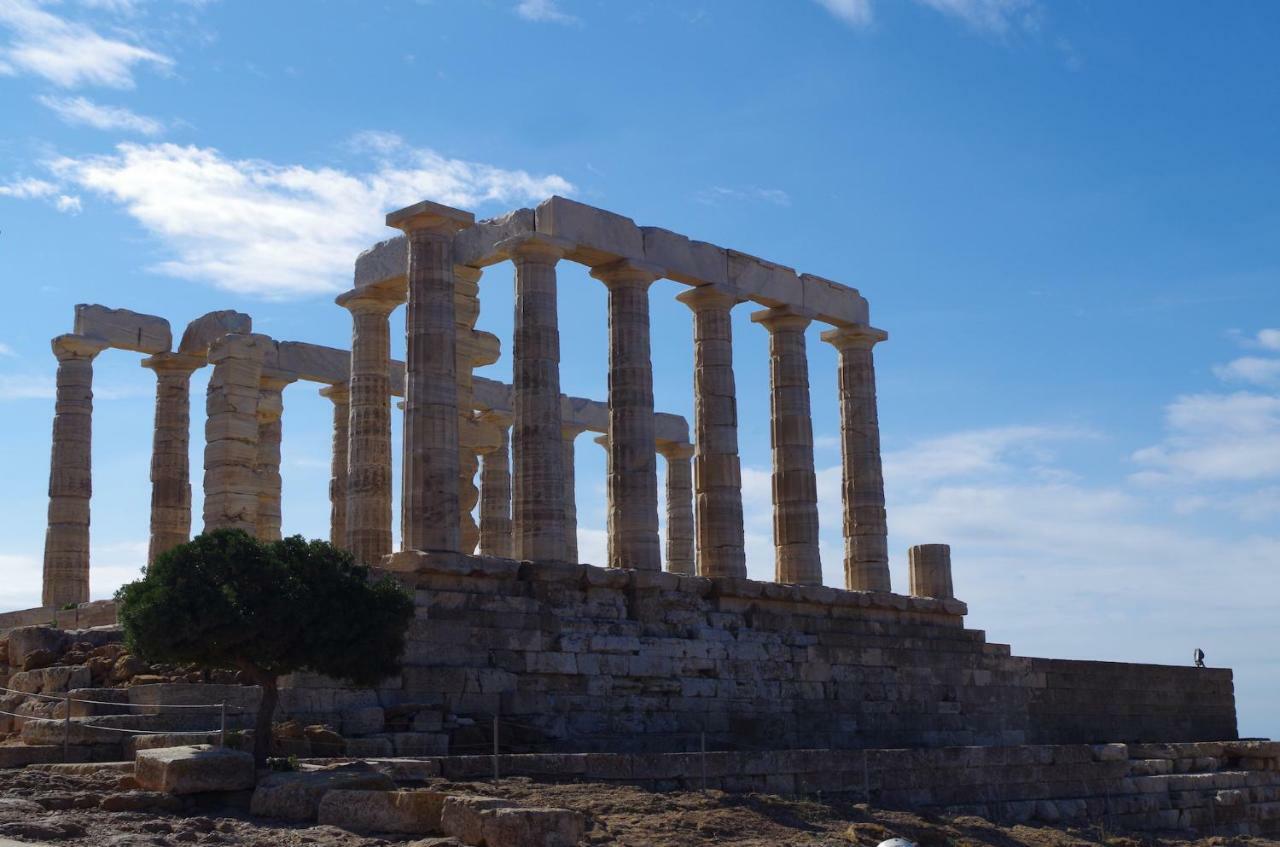 Villa Panorama Agia Marina Mikrolimanou Bagian luar foto