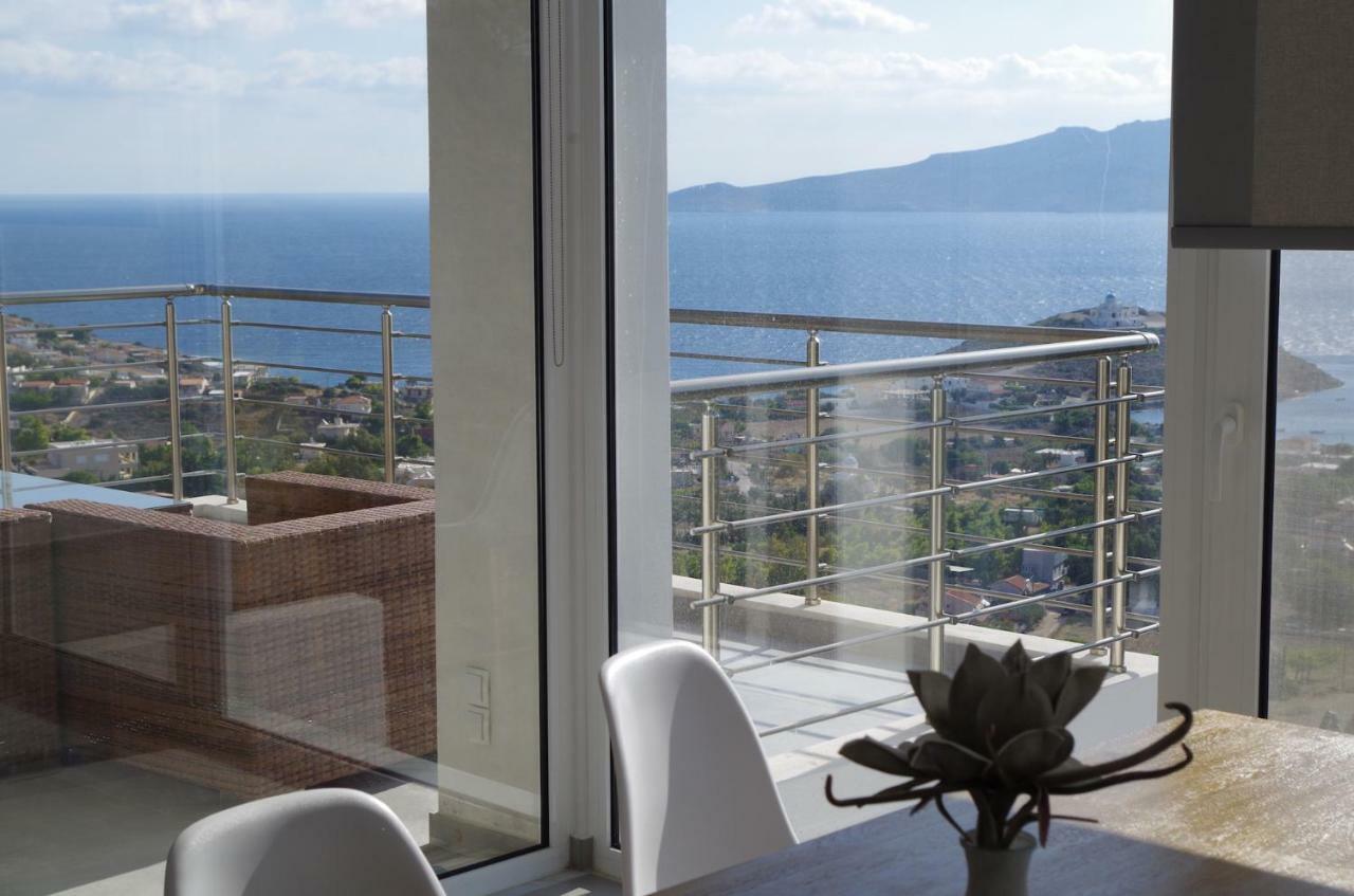 Villa Panorama Agia Marina Mikrolimanou Bagian luar foto